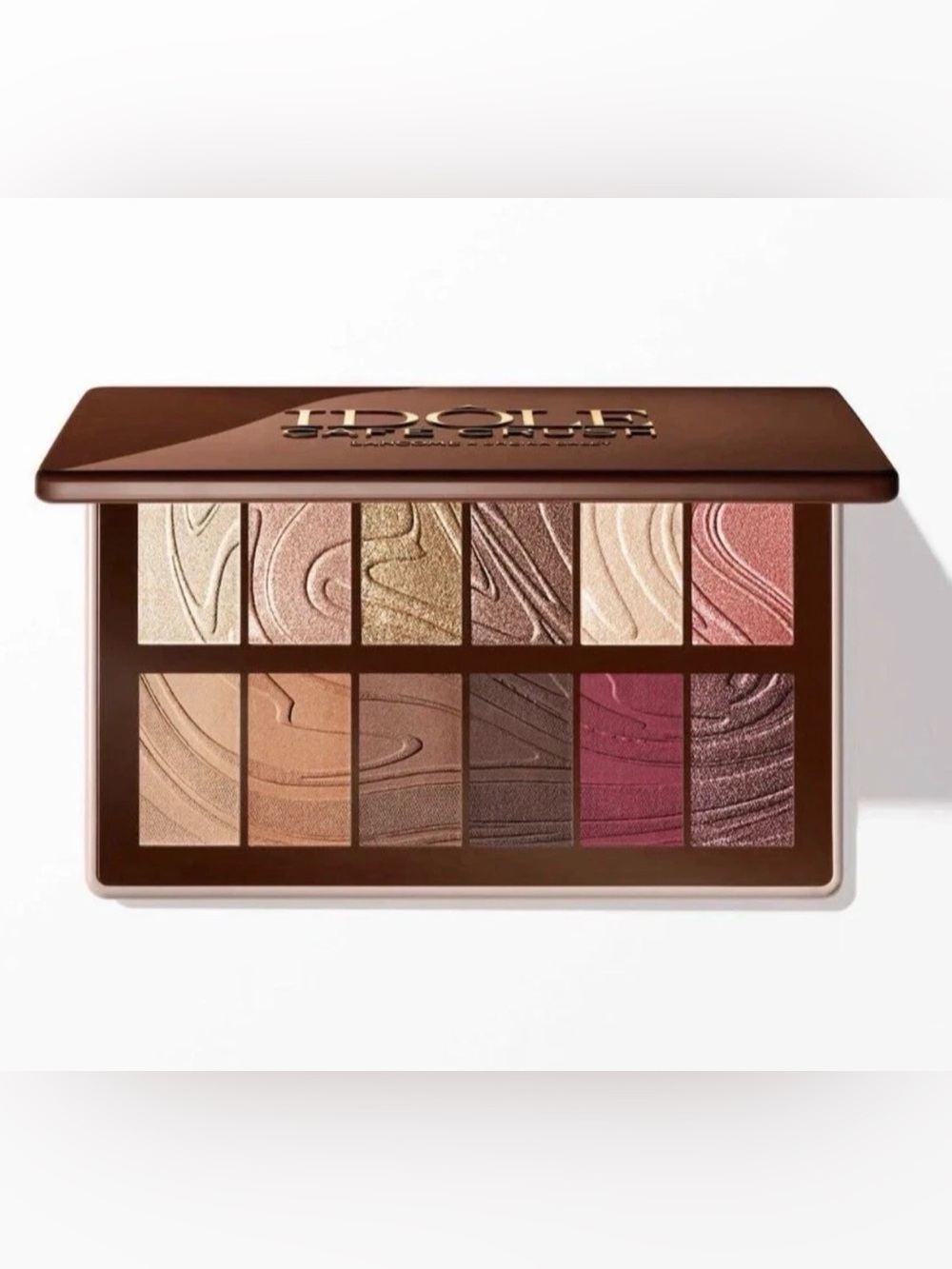 S Lancôme Idôle Café Crush Decorative Tin - Brown